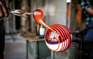 Vianello Limousine Service murano art glass blowing